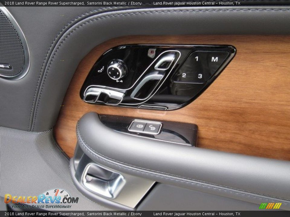 2018 Land Rover Range Rover Supercharged Santorini Black Metallic / Ebony Photo #21