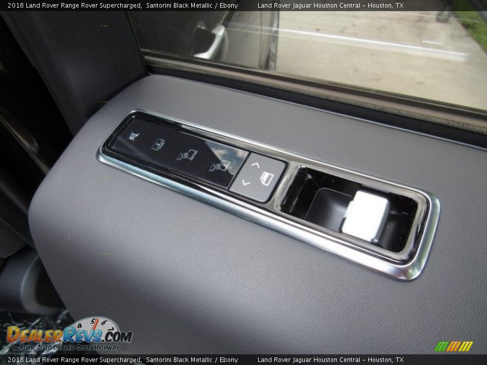 2018 Land Rover Range Rover Supercharged Santorini Black Metallic / Ebony Photo #24