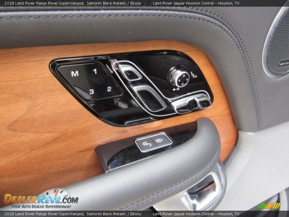 2018 Land Rover Range Rover Supercharged Santorini Black Metallic / Ebony Photo #27