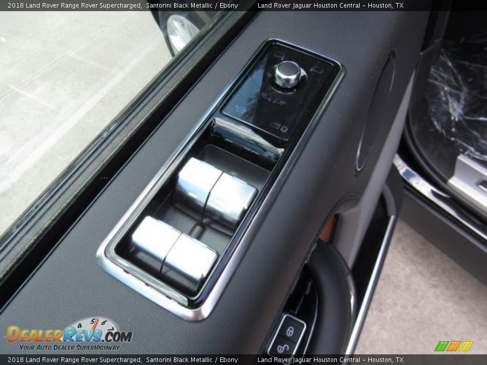 2018 Land Rover Range Rover Supercharged Santorini Black Metallic / Ebony Photo #28