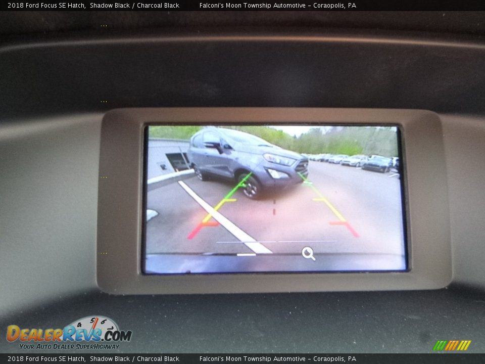 2018 Ford Focus SE Hatch Shadow Black / Charcoal Black Photo #15