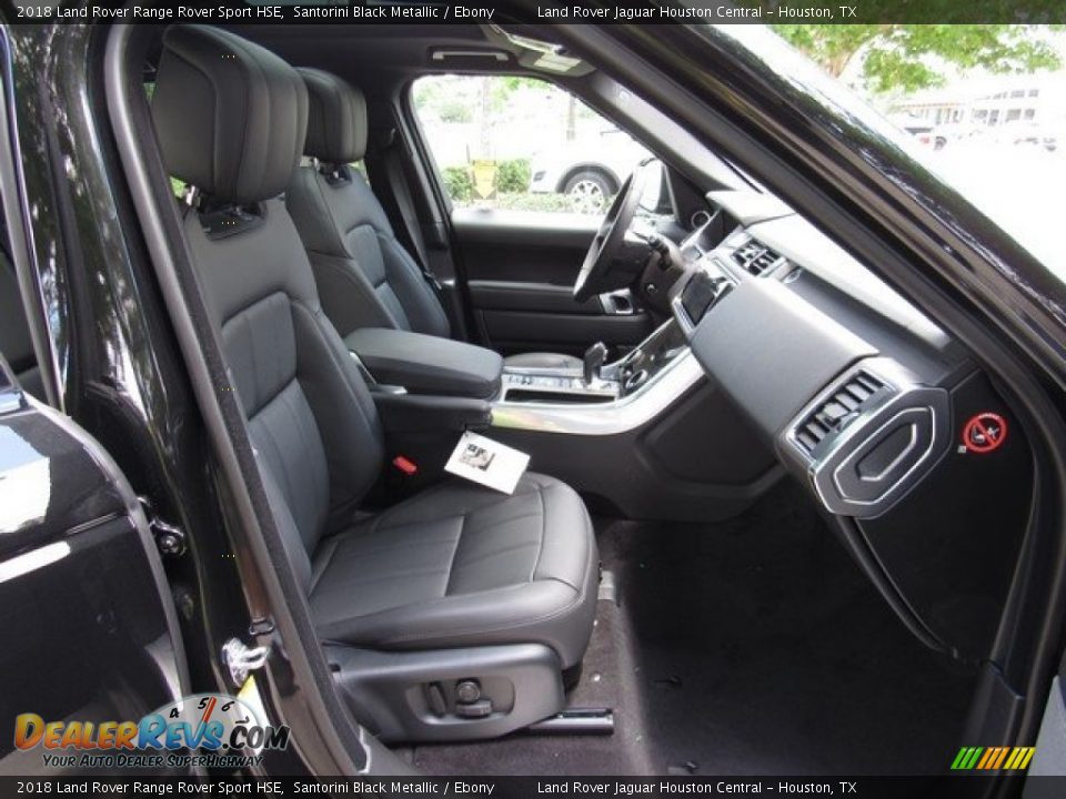 2018 Land Rover Range Rover Sport HSE Santorini Black Metallic / Ebony Photo #5