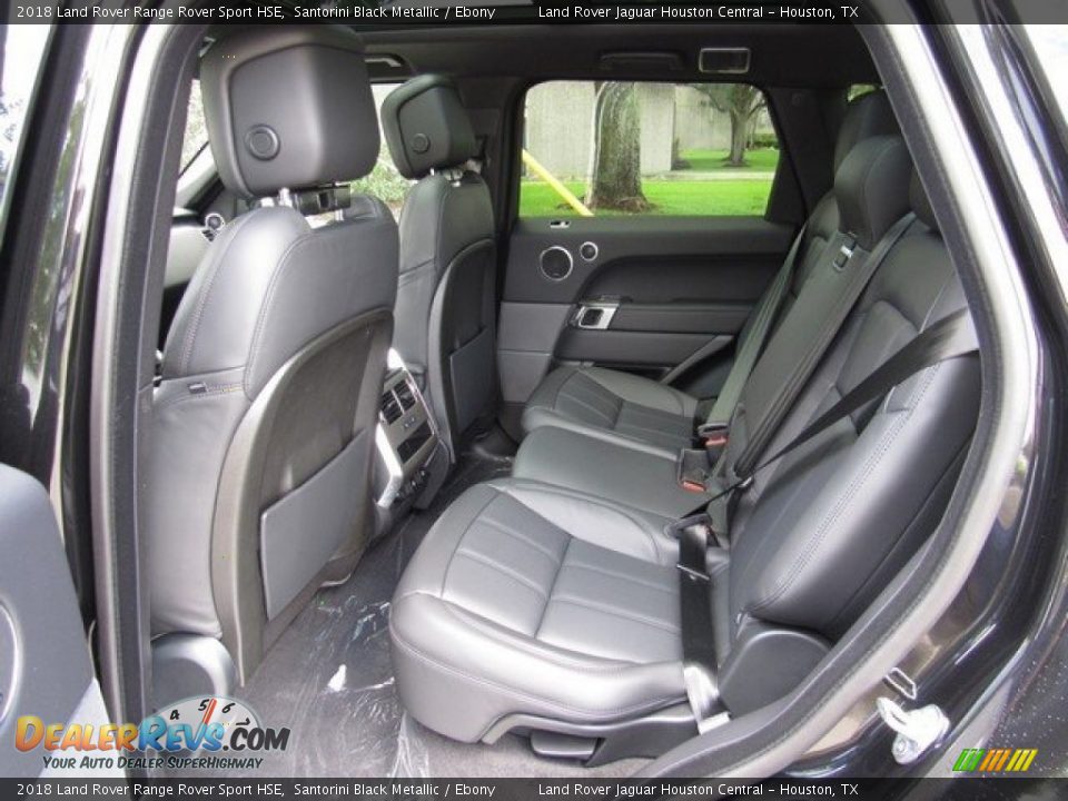 2018 Land Rover Range Rover Sport HSE Santorini Black Metallic / Ebony Photo #13