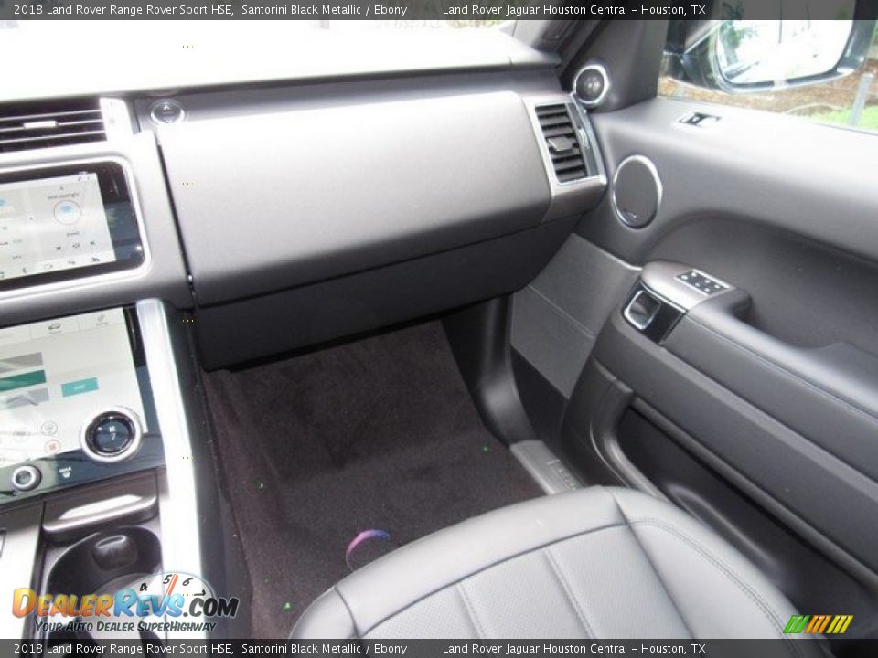 2018 Land Rover Range Rover Sport HSE Santorini Black Metallic / Ebony Photo #15