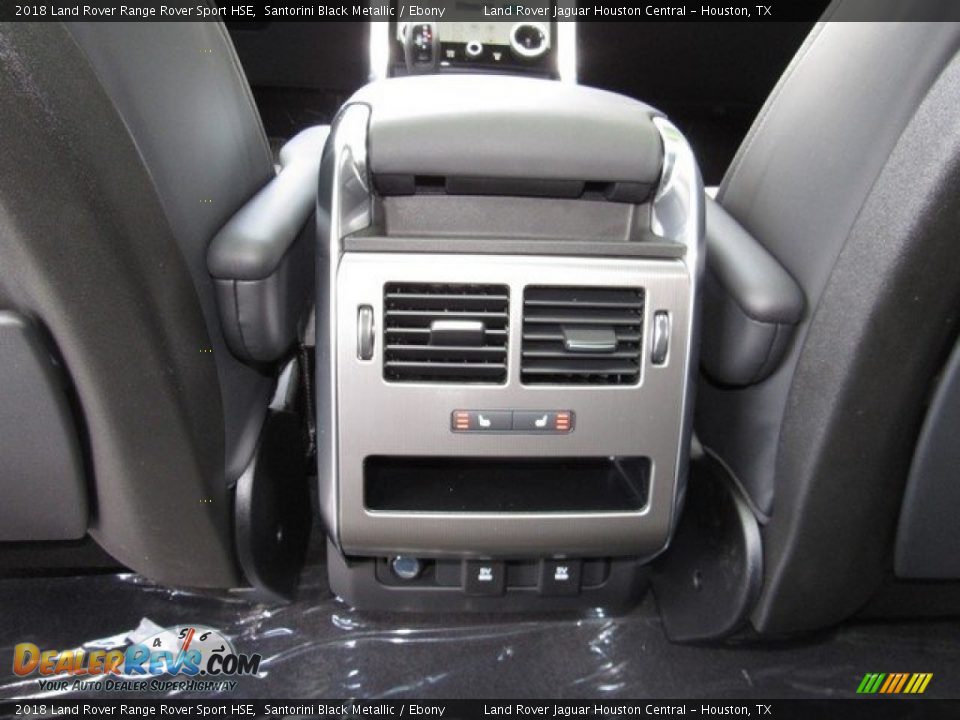 2018 Land Rover Range Rover Sport HSE Santorini Black Metallic / Ebony Photo #16