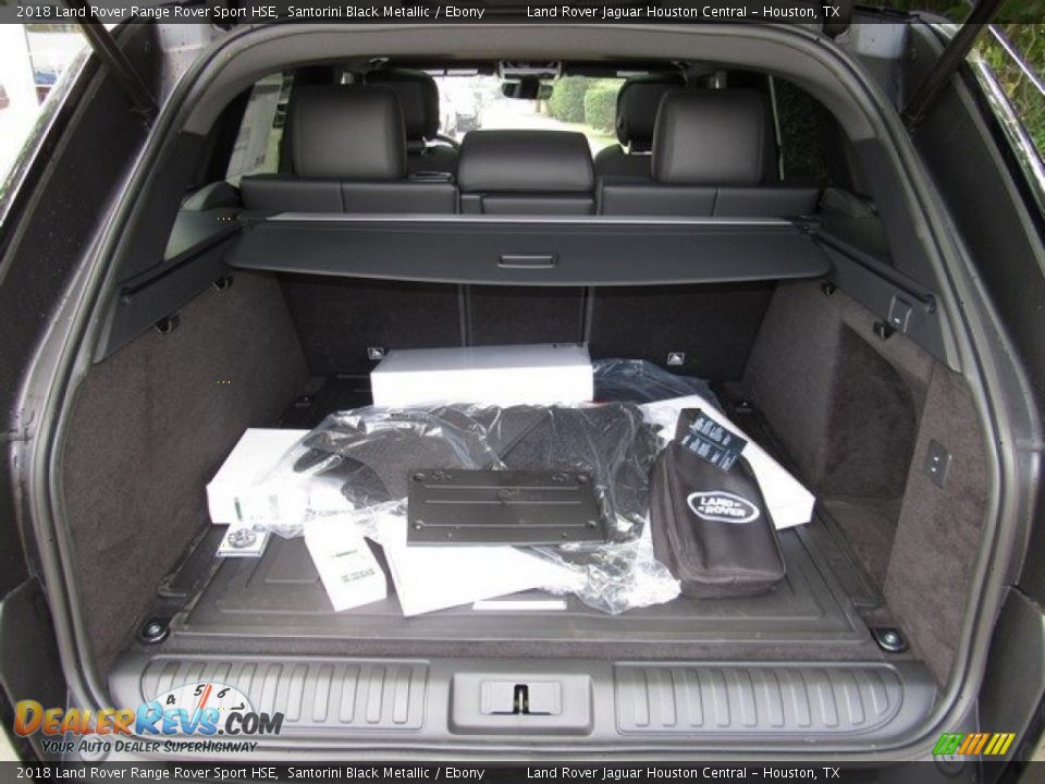 2018 Land Rover Range Rover Sport HSE Santorini Black Metallic / Ebony Photo #17