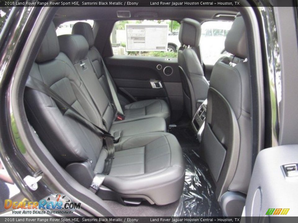 2018 Land Rover Range Rover Sport HSE Santorini Black Metallic / Ebony Photo #19