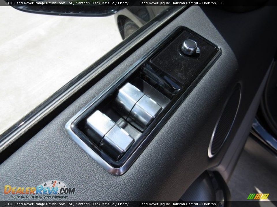 2018 Land Rover Range Rover Sport HSE Santorini Black Metallic / Ebony Photo #25