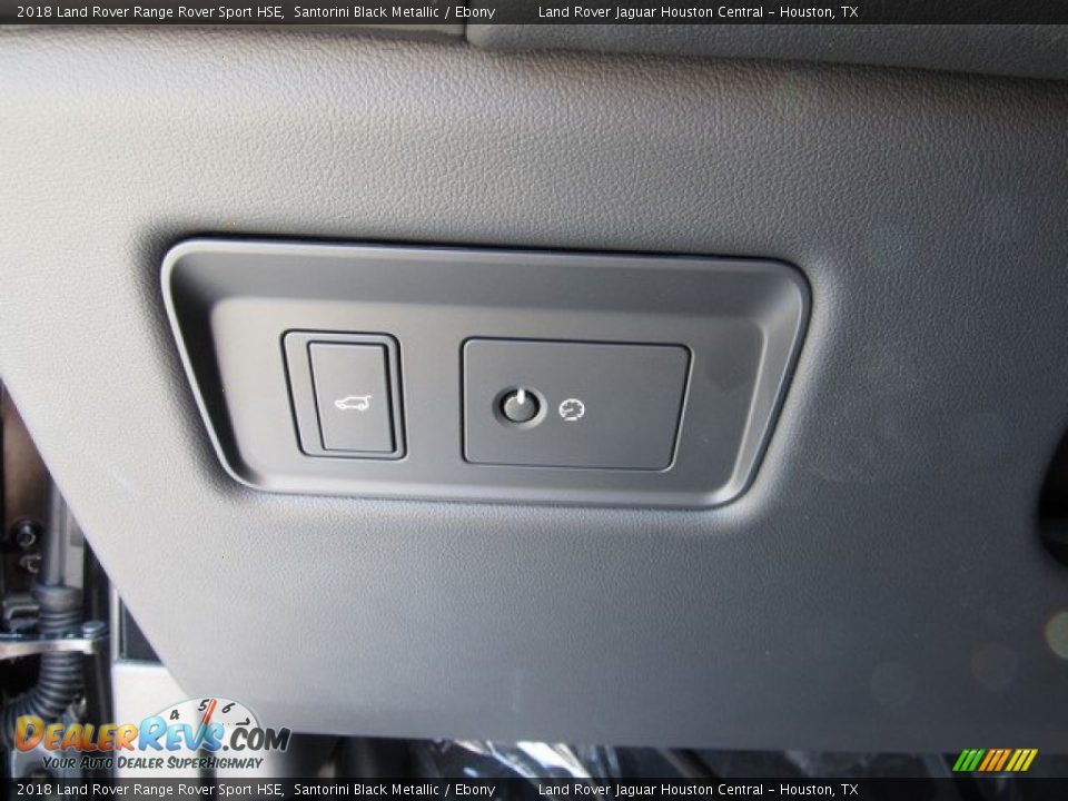 2018 Land Rover Range Rover Sport HSE Santorini Black Metallic / Ebony Photo #28