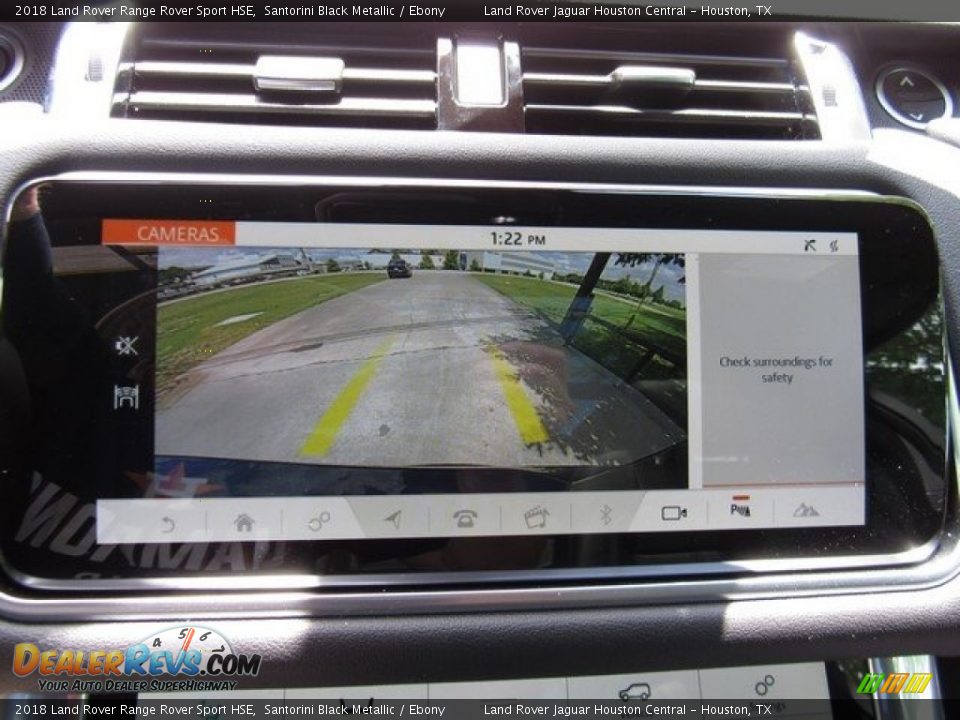 2018 Land Rover Range Rover Sport HSE Santorini Black Metallic / Ebony Photo #34
