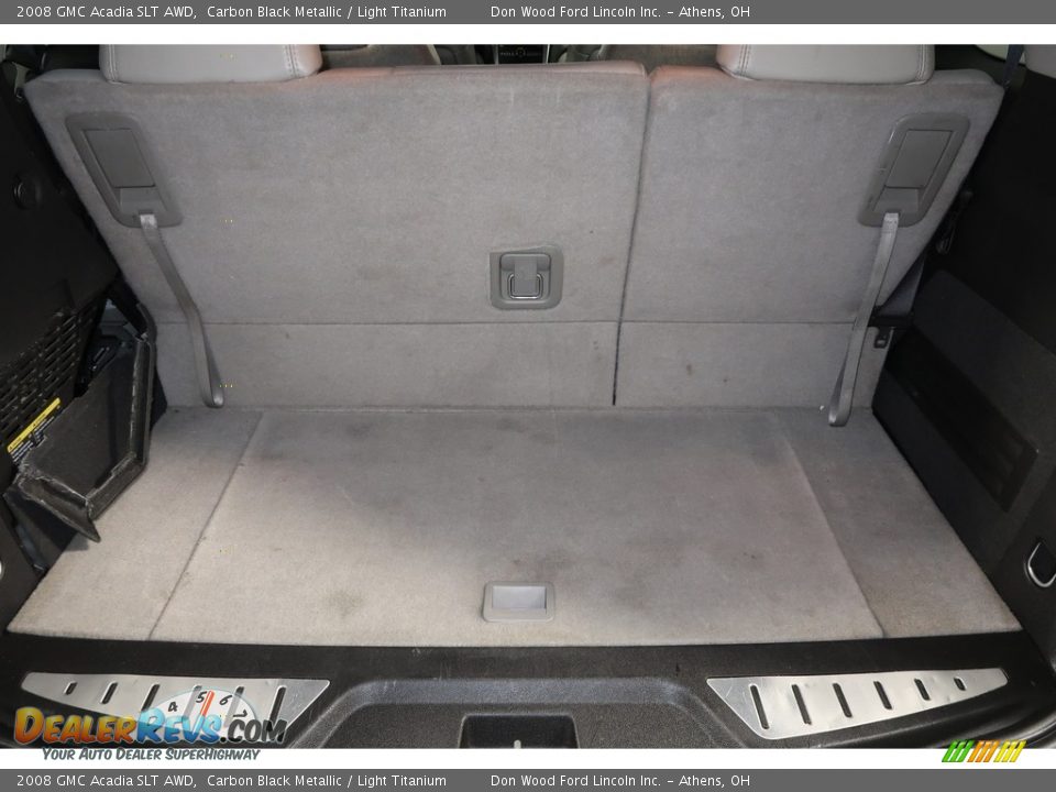 2008 GMC Acadia SLT AWD Carbon Black Metallic / Light Titanium Photo #24