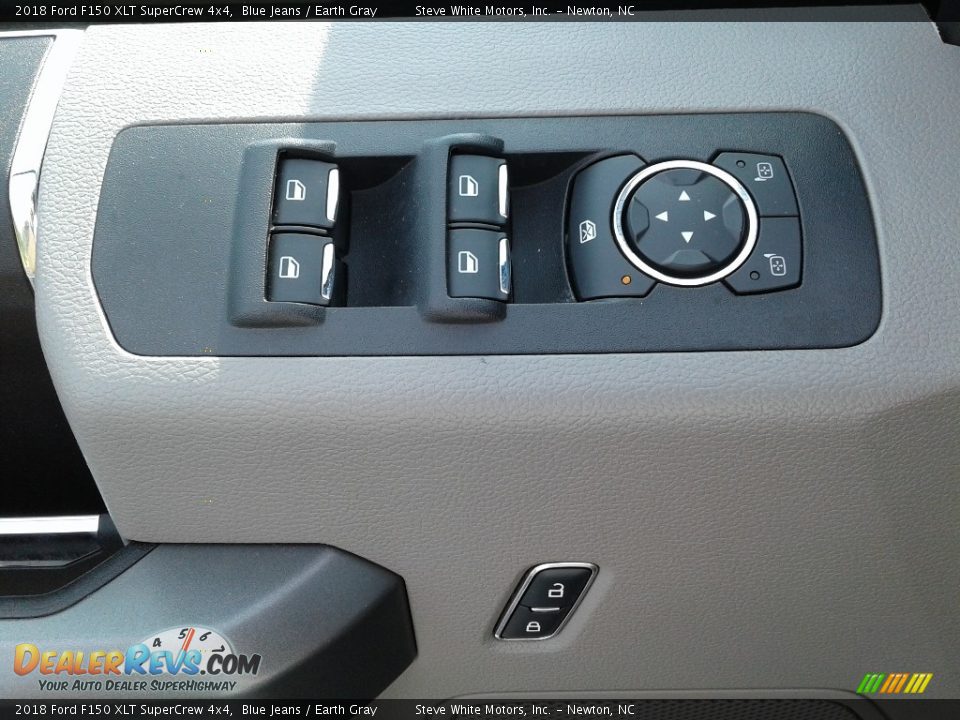 2018 Ford F150 XLT SuperCrew 4x4 Blue Jeans / Earth Gray Photo #9