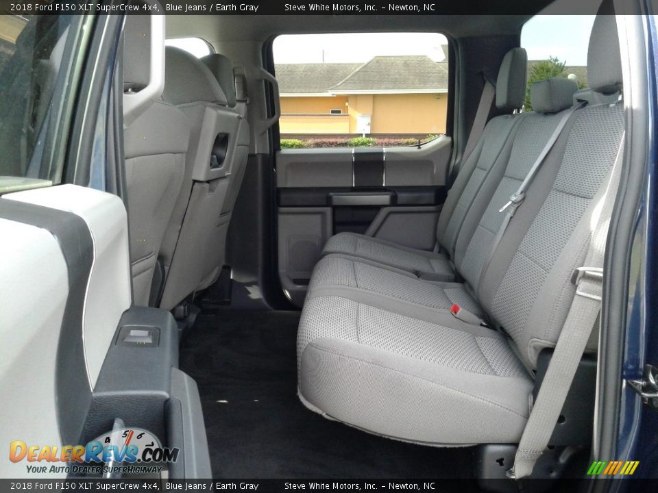 2018 Ford F150 XLT SuperCrew 4x4 Blue Jeans / Earth Gray Photo #11