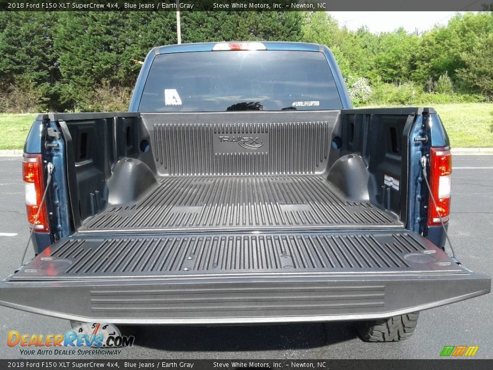 2018 Ford F150 XLT SuperCrew 4x4 Blue Jeans / Earth Gray Photo #12