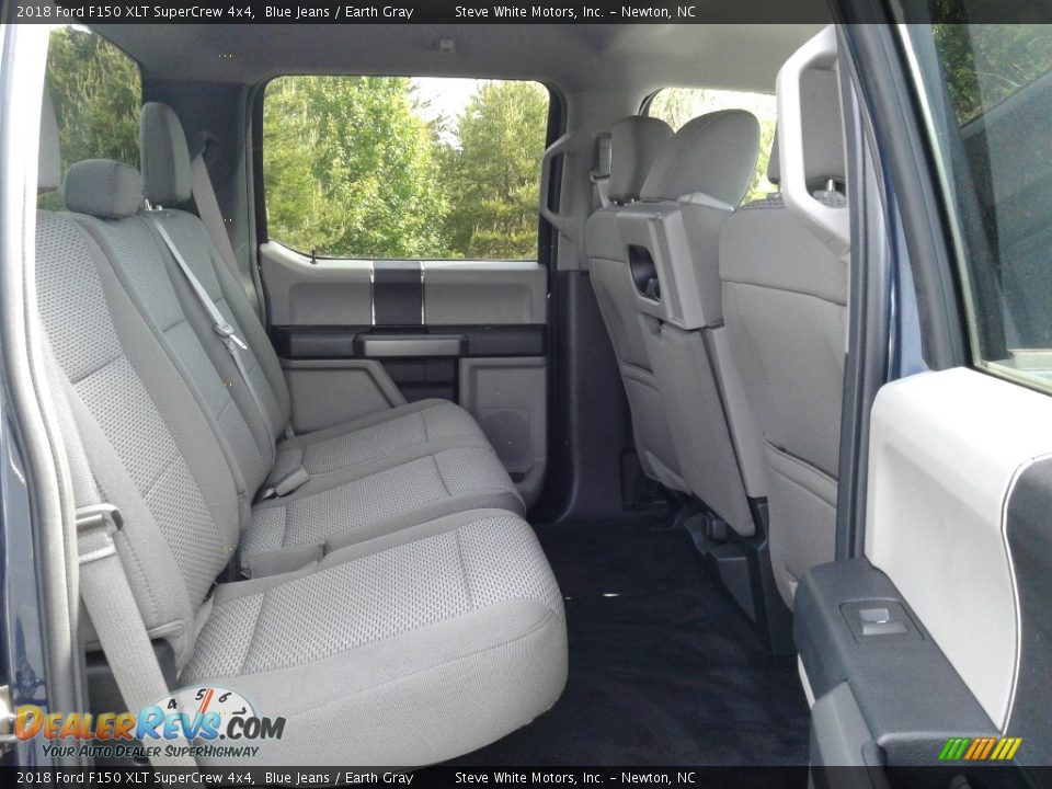 2018 Ford F150 XLT SuperCrew 4x4 Blue Jeans / Earth Gray Photo #13
