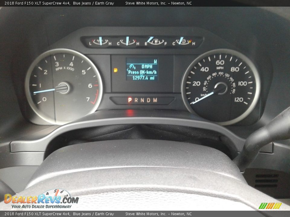2018 Ford F150 XLT SuperCrew 4x4 Blue Jeans / Earth Gray Photo #17