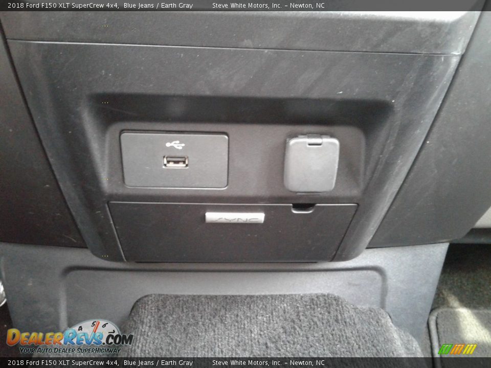 2018 Ford F150 XLT SuperCrew 4x4 Blue Jeans / Earth Gray Photo #22