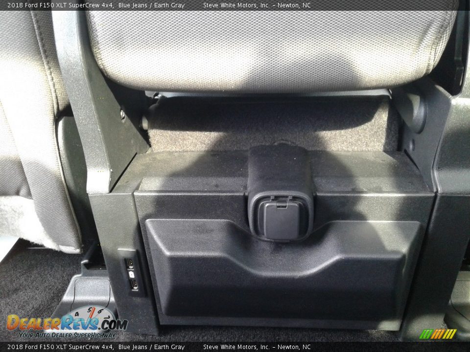 2018 Ford F150 XLT SuperCrew 4x4 Blue Jeans / Earth Gray Photo #24