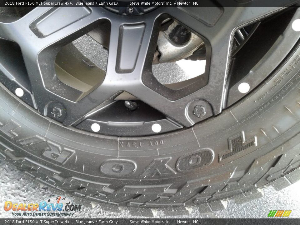 2018 Ford F150 XLT SuperCrew 4x4 Blue Jeans / Earth Gray Photo #27