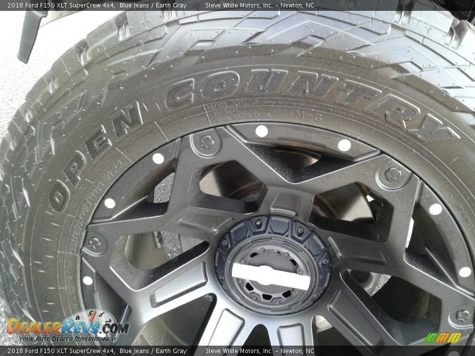 2018 Ford F150 XLT SuperCrew 4x4 Blue Jeans / Earth Gray Photo #28