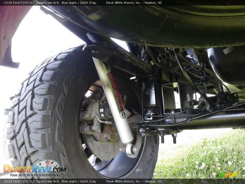 2018 Ford F150 XLT SuperCrew 4x4 Blue Jeans / Earth Gray Photo #34