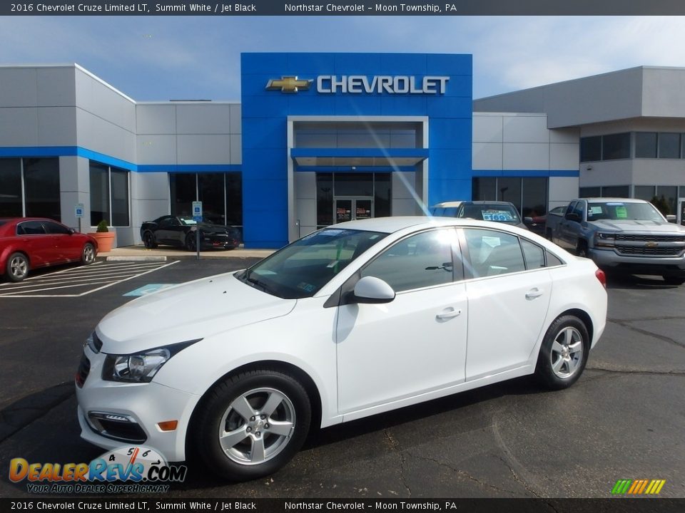2016 Chevrolet Cruze Limited LT Summit White / Jet Black Photo #1