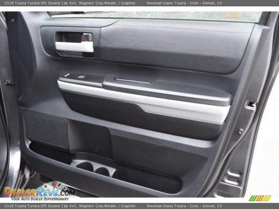 2018 Toyota Tundra SR5 Double Cab 4x4 Magnetic Gray Metallic / Graphite Photo #22