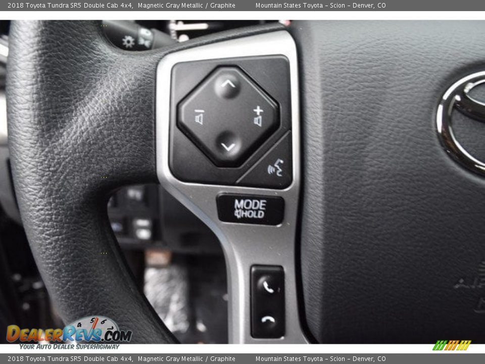 2018 Toyota Tundra SR5 Double Cab 4x4 Magnetic Gray Metallic / Graphite Photo #26
