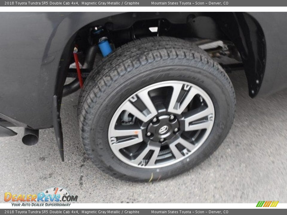 2018 Toyota Tundra SR5 Double Cab 4x4 Magnetic Gray Metallic / Graphite Photo #35