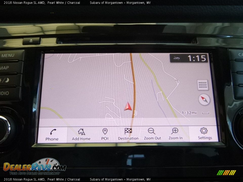 2018 Nissan Rogue SL AWD Pearl White / Charcoal Photo #17