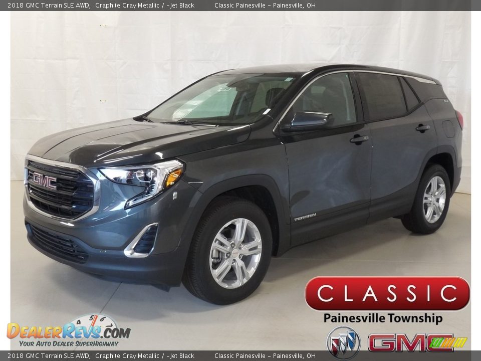 2018 GMC Terrain SLE AWD Graphite Gray Metallic / ­Jet Black Photo #1