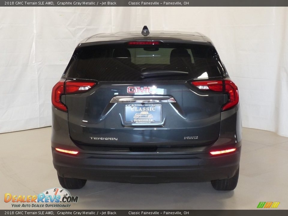 2018 GMC Terrain SLE AWD Graphite Gray Metallic / ­Jet Black Photo #3
