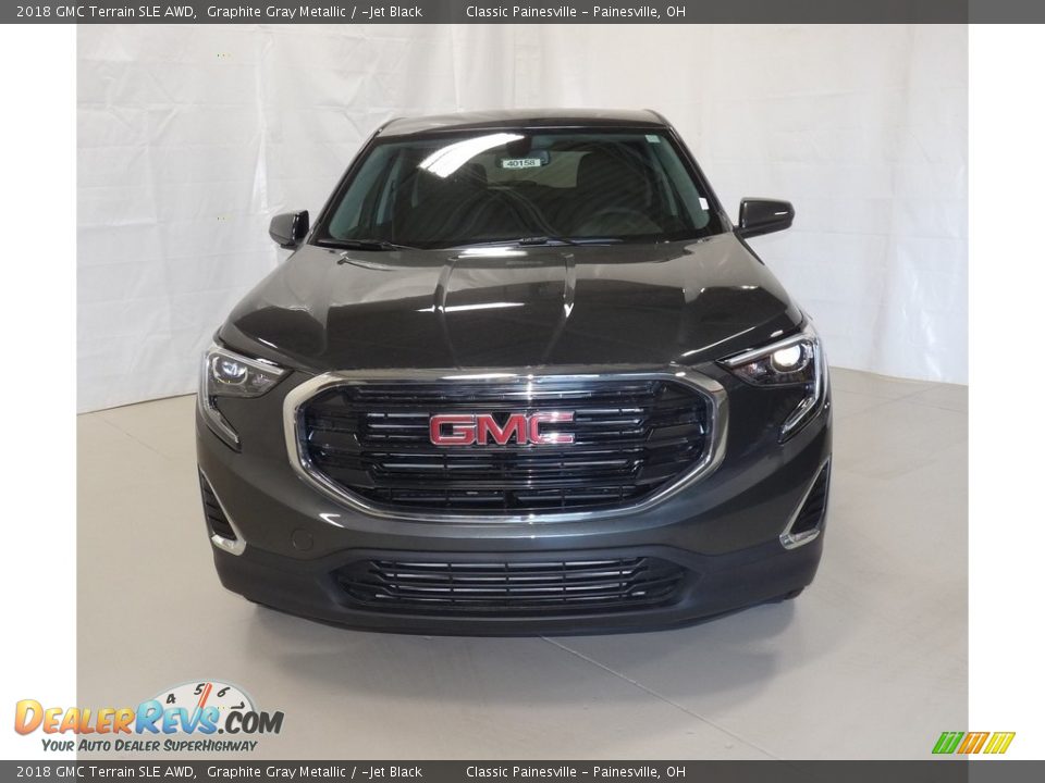 2018 GMC Terrain SLE AWD Graphite Gray Metallic / ­Jet Black Photo #4