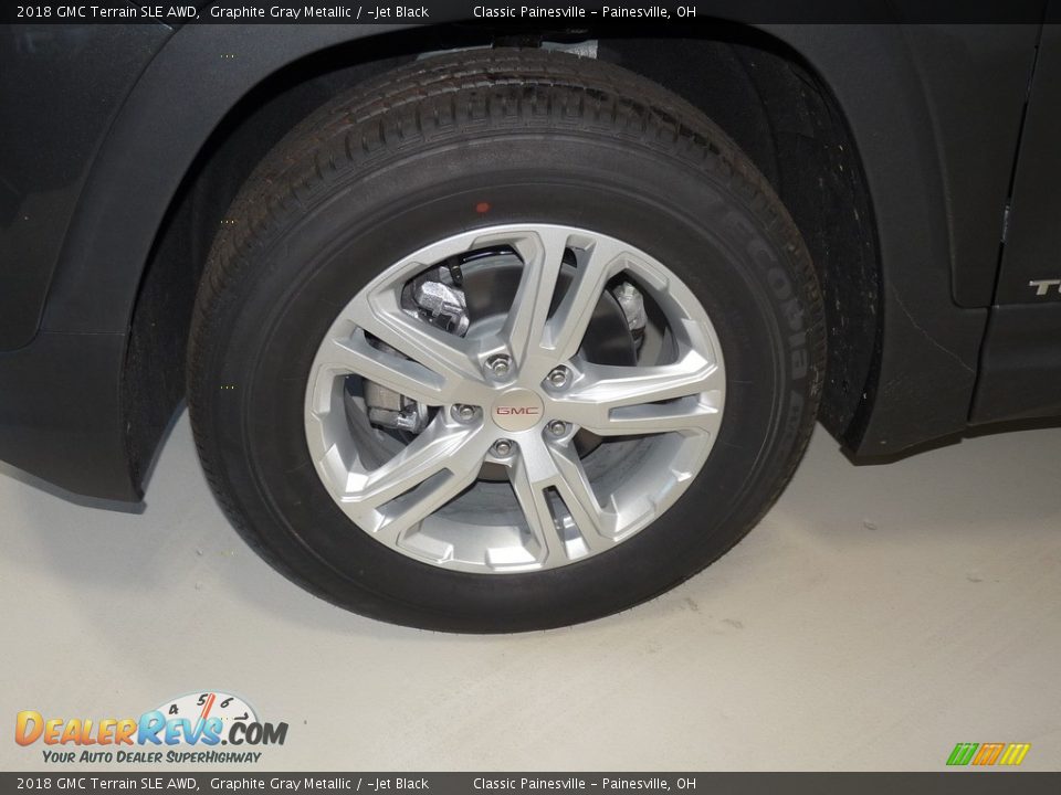 2018 GMC Terrain SLE AWD Graphite Gray Metallic / ­Jet Black Photo #5