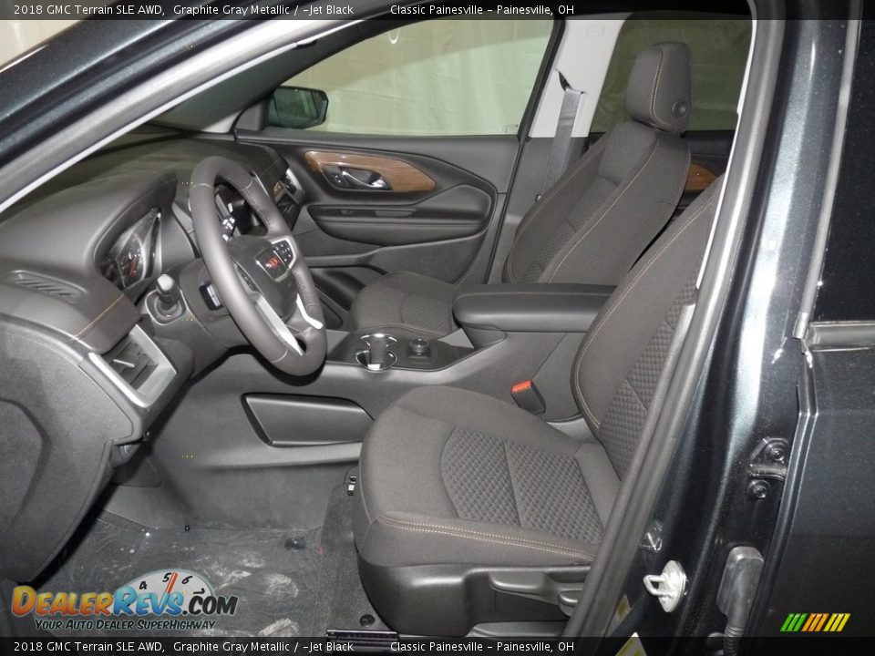 2018 GMC Terrain SLE AWD Graphite Gray Metallic / ­Jet Black Photo #6
