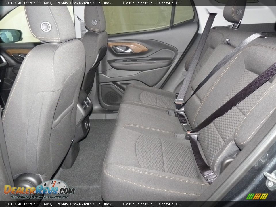 2018 GMC Terrain SLE AWD Graphite Gray Metallic / ­Jet Black Photo #7
