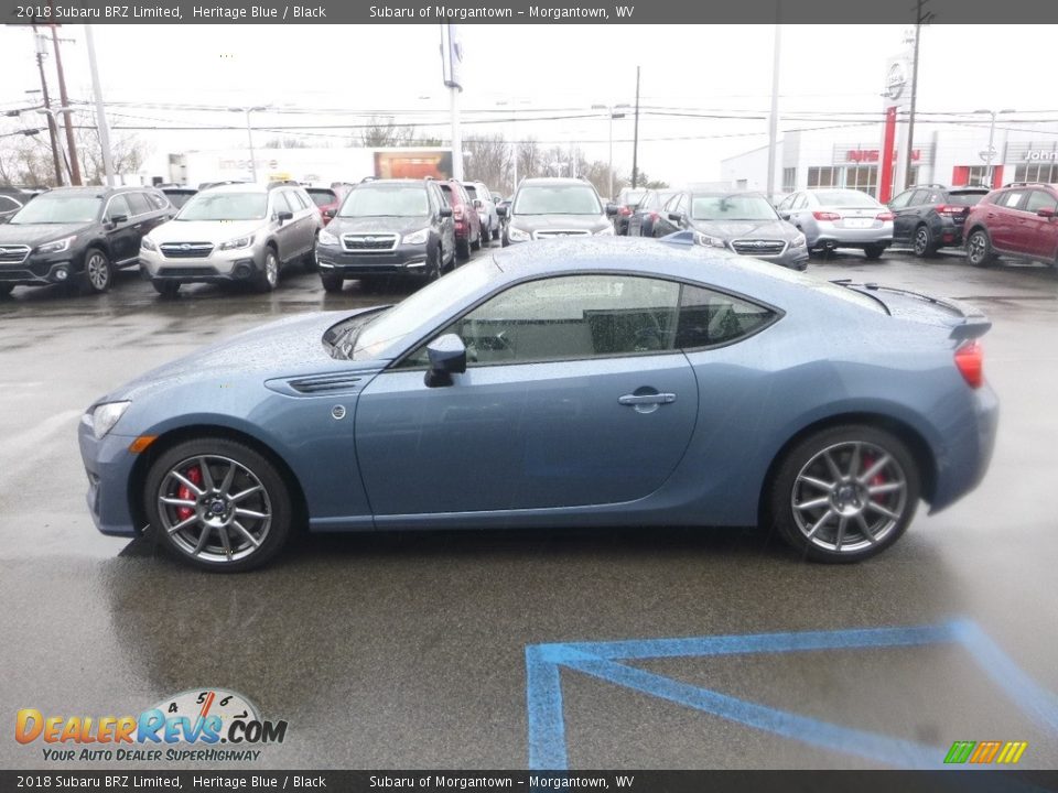 2018 Subaru BRZ Limited Heritage Blue / Black Photo #6