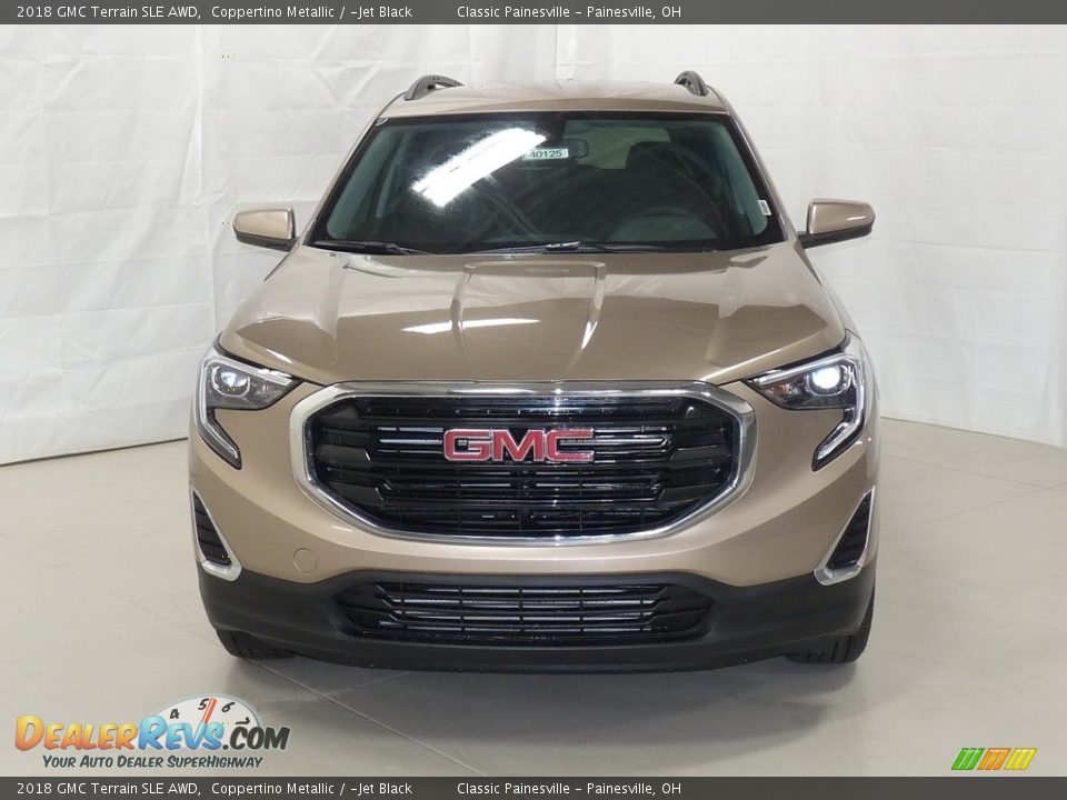 2018 GMC Terrain SLE AWD Coppertino Metallic / ­Jet Black Photo #4