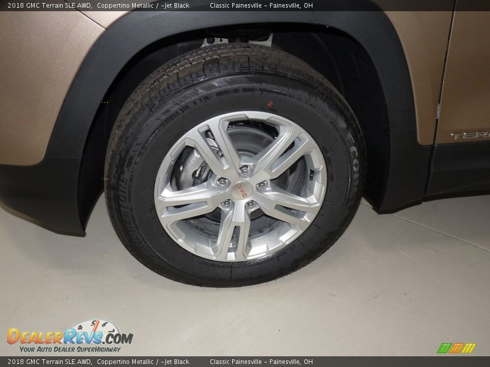 2018 GMC Terrain SLE AWD Coppertino Metallic / ­Jet Black Photo #5