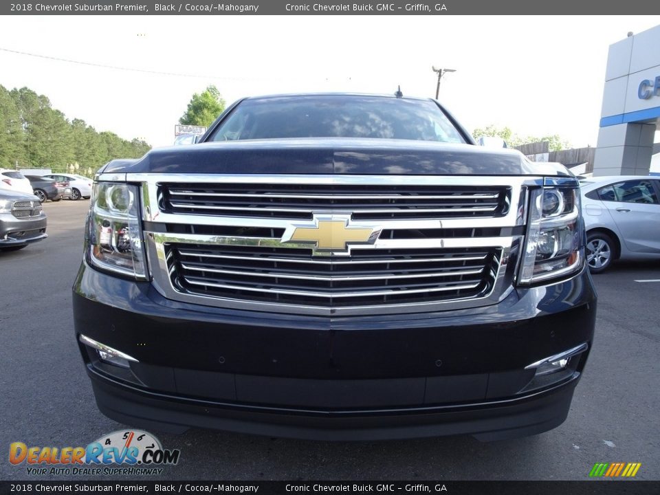 2018 Chevrolet Suburban Premier Black / Cocoa/­Mahogany Photo #2