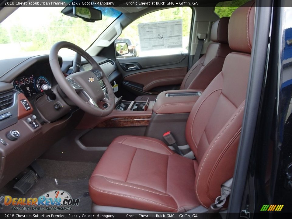 2018 Chevrolet Suburban Premier Black / Cocoa/­Mahogany Photo #4