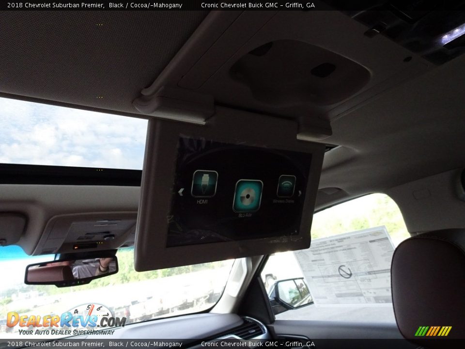2018 Chevrolet Suburban Premier Black / Cocoa/­Mahogany Photo #6