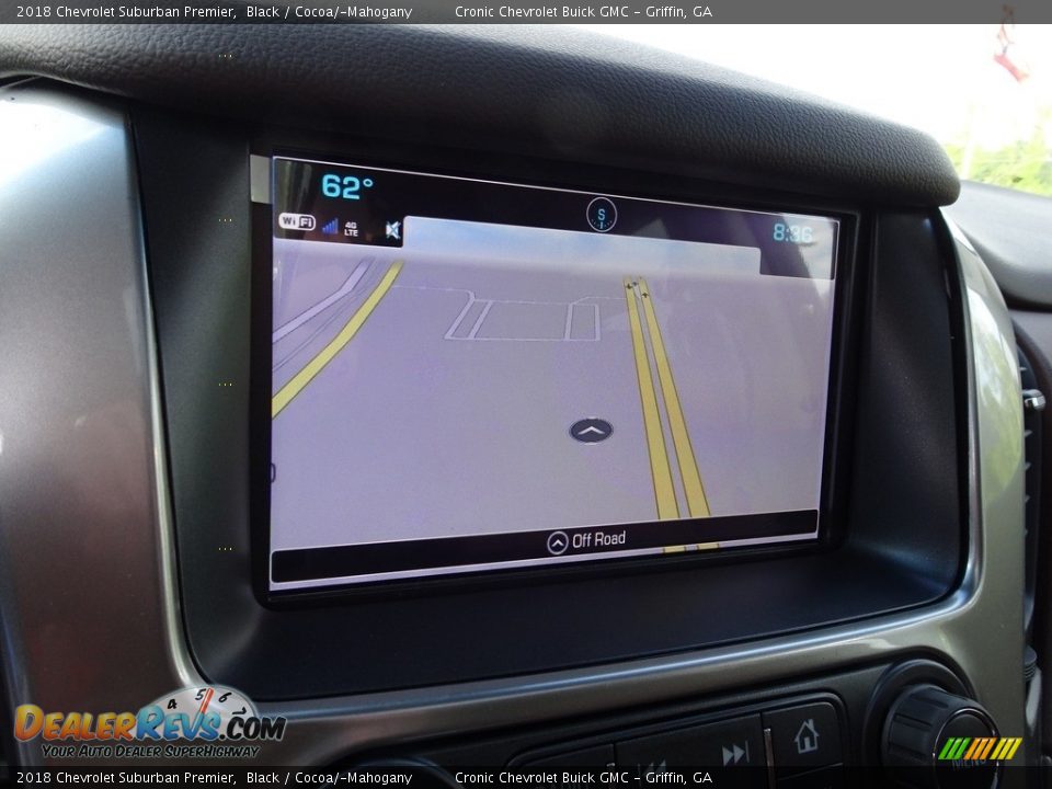 2018 Chevrolet Suburban Premier Black / Cocoa/­Mahogany Photo #7