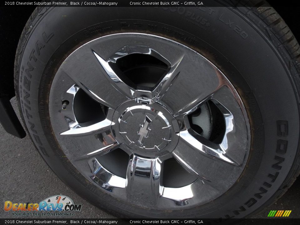 2018 Chevrolet Suburban Premier Black / Cocoa/­Mahogany Photo #9