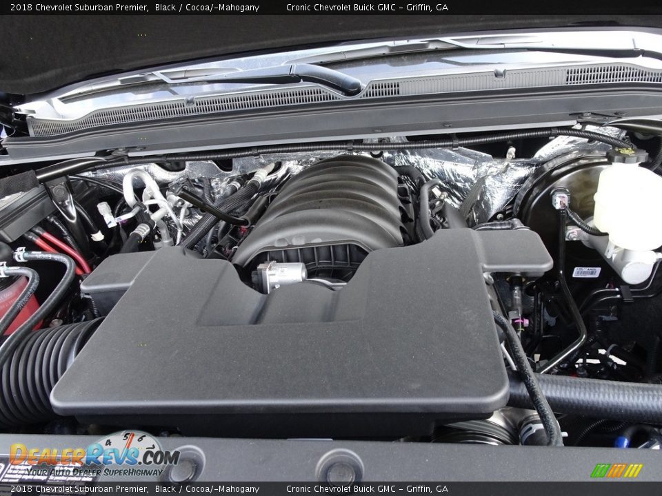 2018 Chevrolet Suburban Premier Black / Cocoa/­Mahogany Photo #10