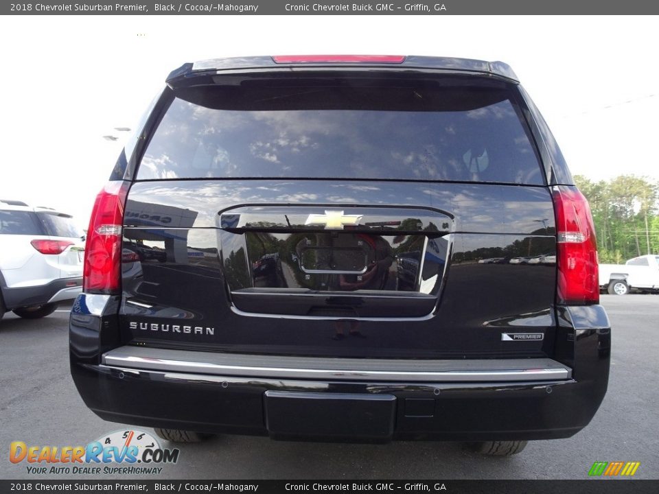 2018 Chevrolet Suburban Premier Black / Cocoa/­Mahogany Photo #13
