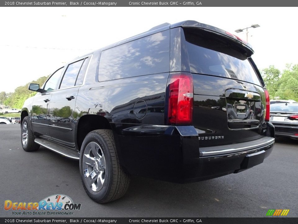 2018 Chevrolet Suburban Premier Black / Cocoa/­Mahogany Photo #14