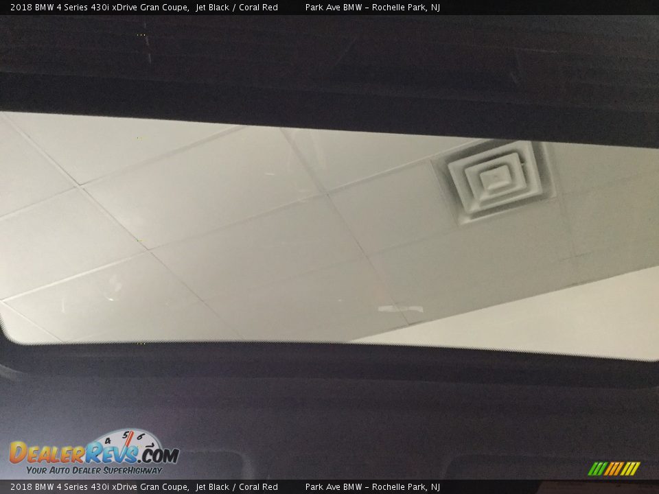 2018 BMW 4 Series 430i xDrive Gran Coupe Jet Black / Coral Red Photo #27