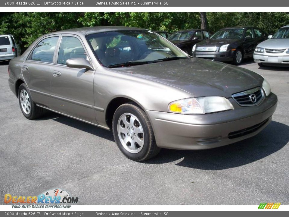 2000 Mazda 626 ES Driftwood Mica / Beige Photo #1