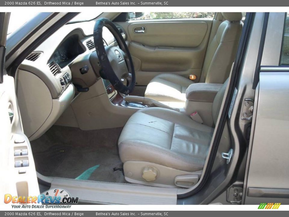 2000 Mazda 626 ES Driftwood Mica / Beige Photo #4
